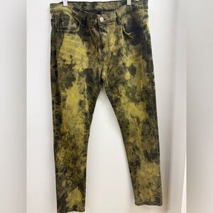 NWOT Iceberg limited Edition moon dye Skinny Jeans Sample